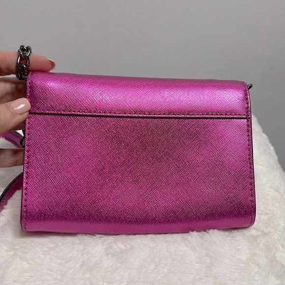 Kate Spade Cami Cameron Street Metallic Crossbody Bag - Picture 2 of 8